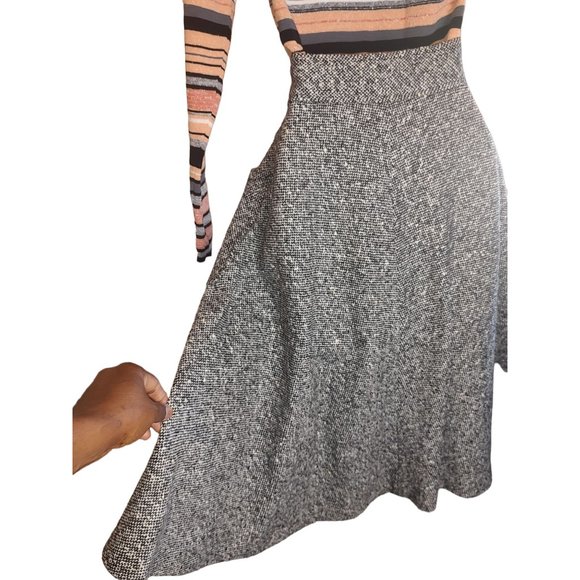 1970's Marbled Button Front Prestige Skirt - Picture 7 of 16